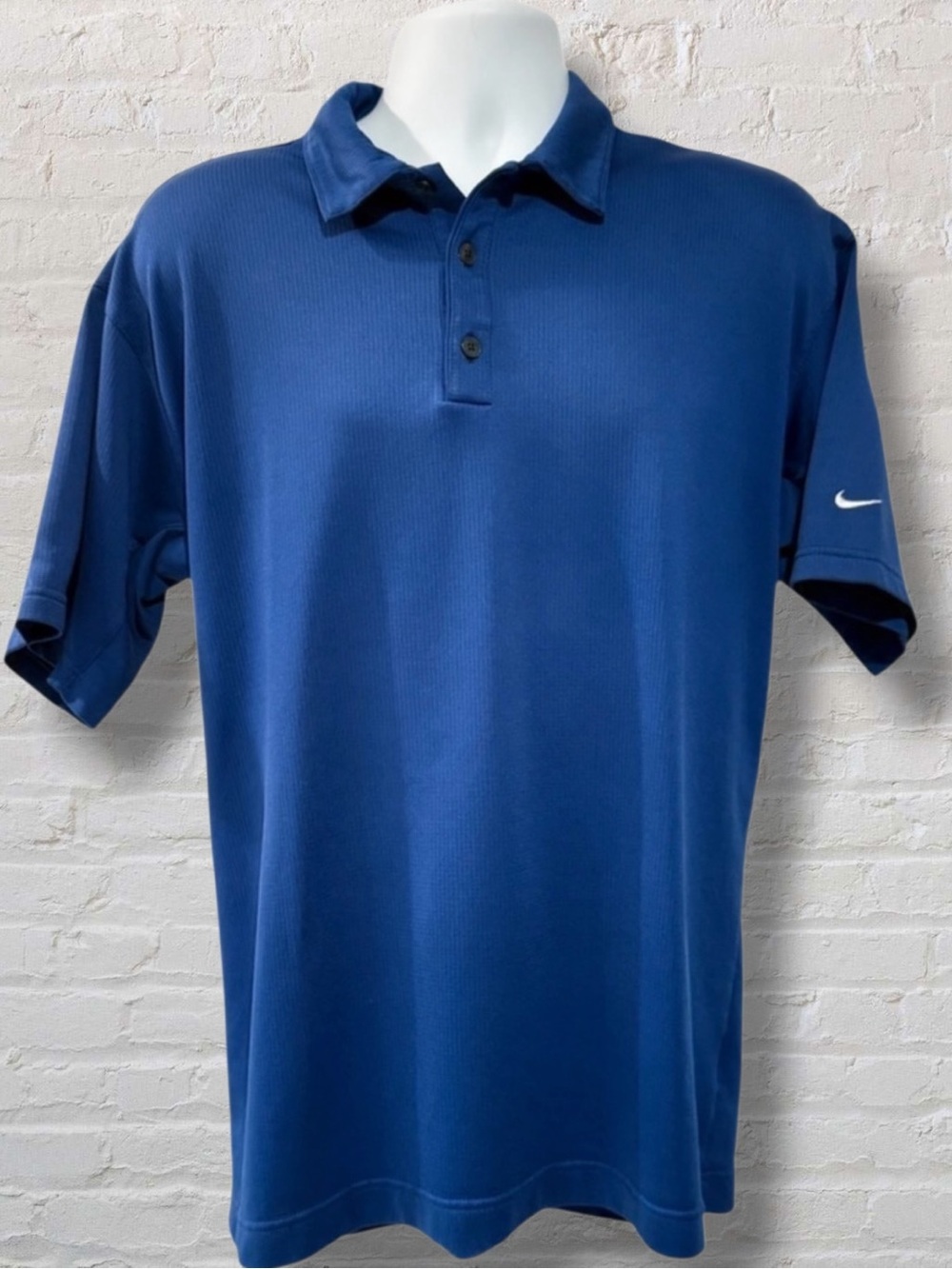 ⛳ Nike Golf Sphere Dry Blue Short Sleeve Polo – XL – Blue ⛳